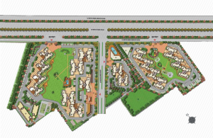 M3M Woodshire Sector 107 Dwarka expressway Gurgaon , site plan